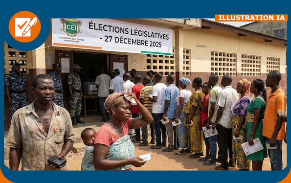 COTE D IVOIRE - LEGISLATIVES DU 27 DECEMBRE