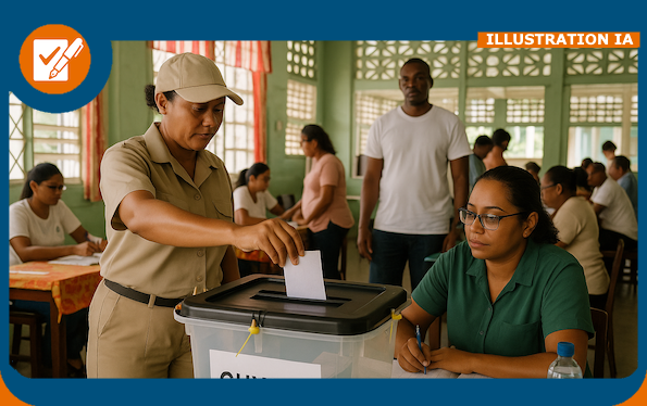 GUYANA - SCRUTINS DU 1 SEPTEMBRE