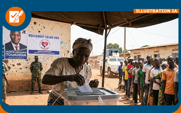 REPUBLIQUE CENTRAFRICAINE - ELECTIONS 28 DECEMBRE
