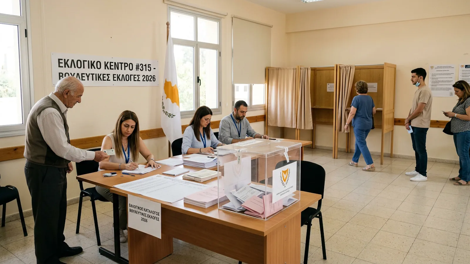CHYPRE - JOUR DE VOTE