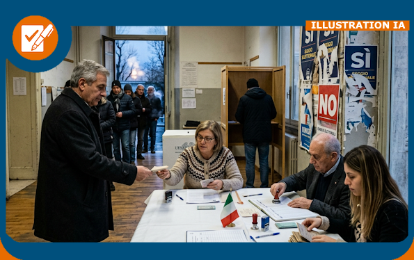 ITALIE - REFERENDUM 2026